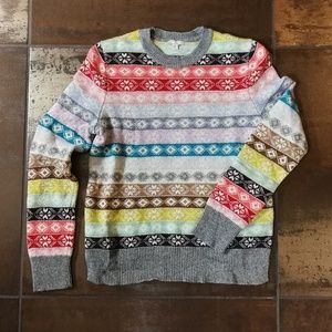 Gap Holiday Stripe Sweater